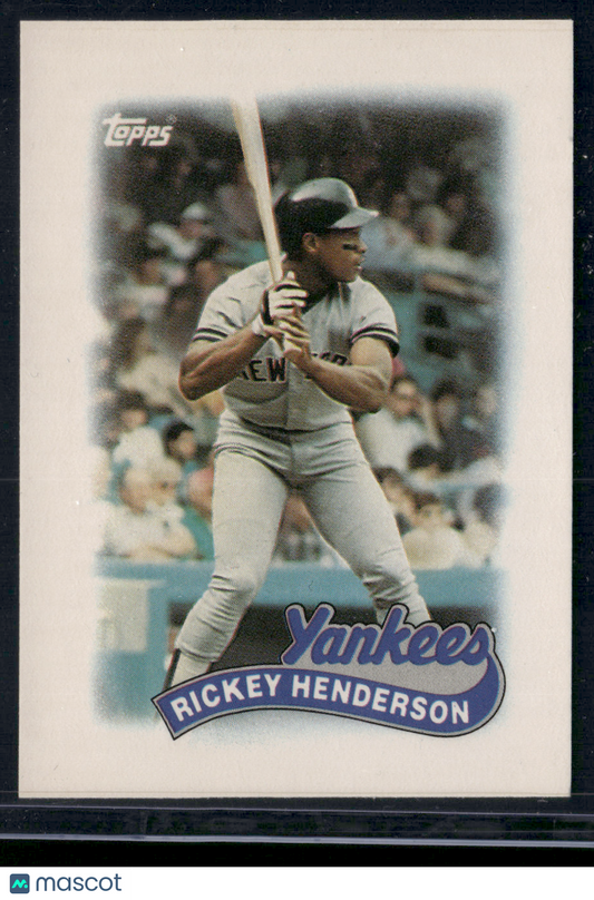 1989 Mini RICKEY HENDERSON #66 (EX/MT)