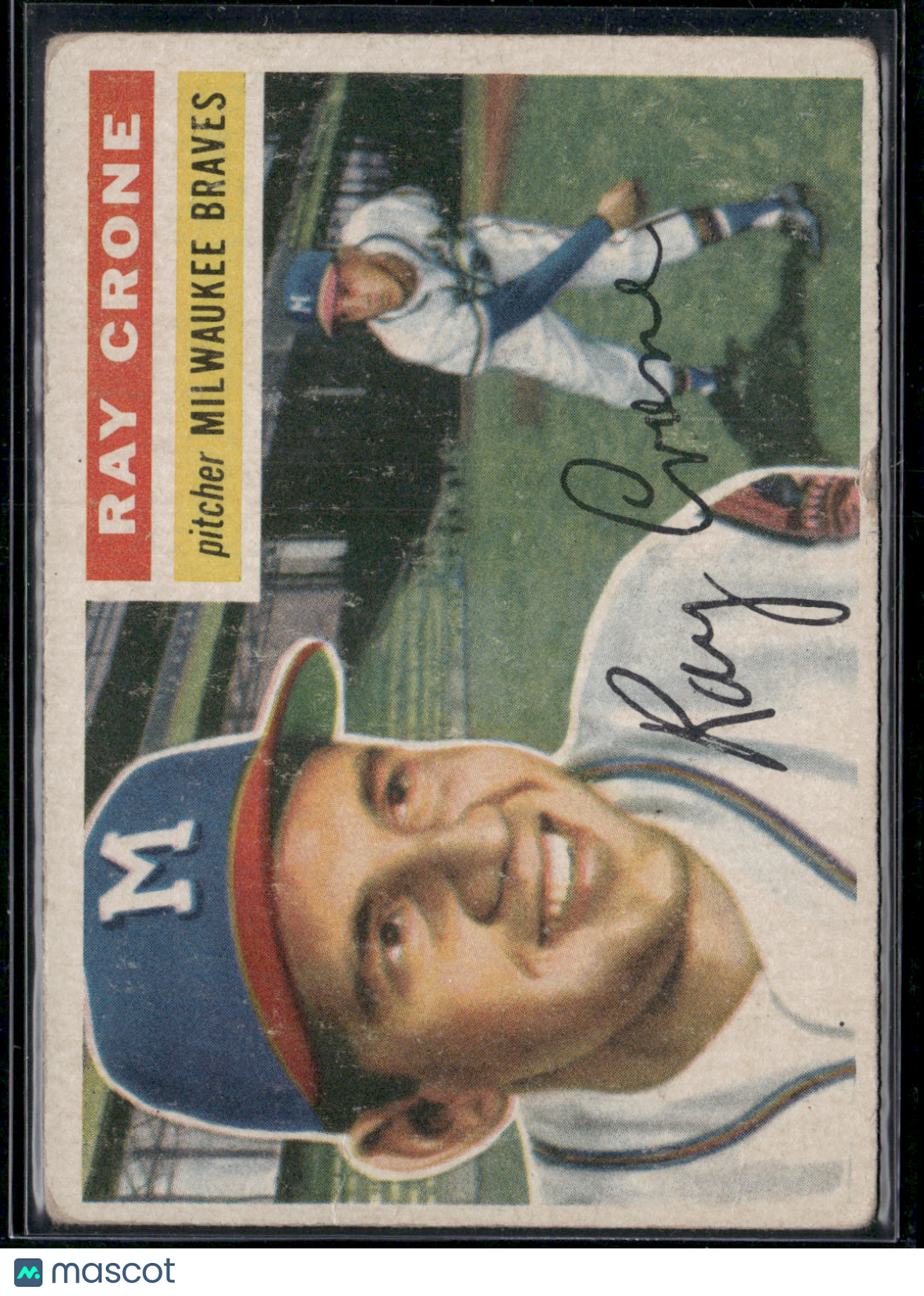 1956 Topps RAY CRONE #76