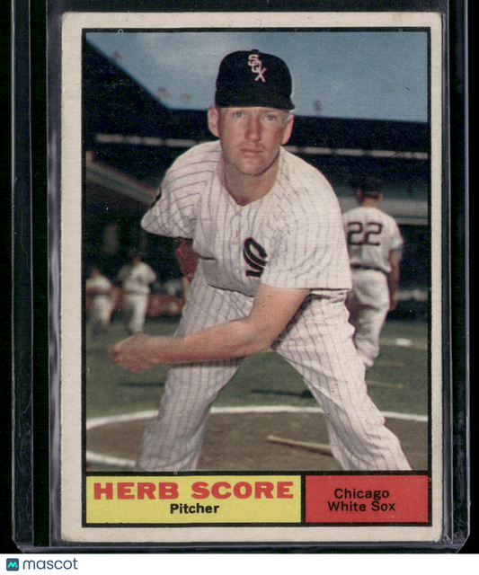 1961 Topps HERB SCORE #185