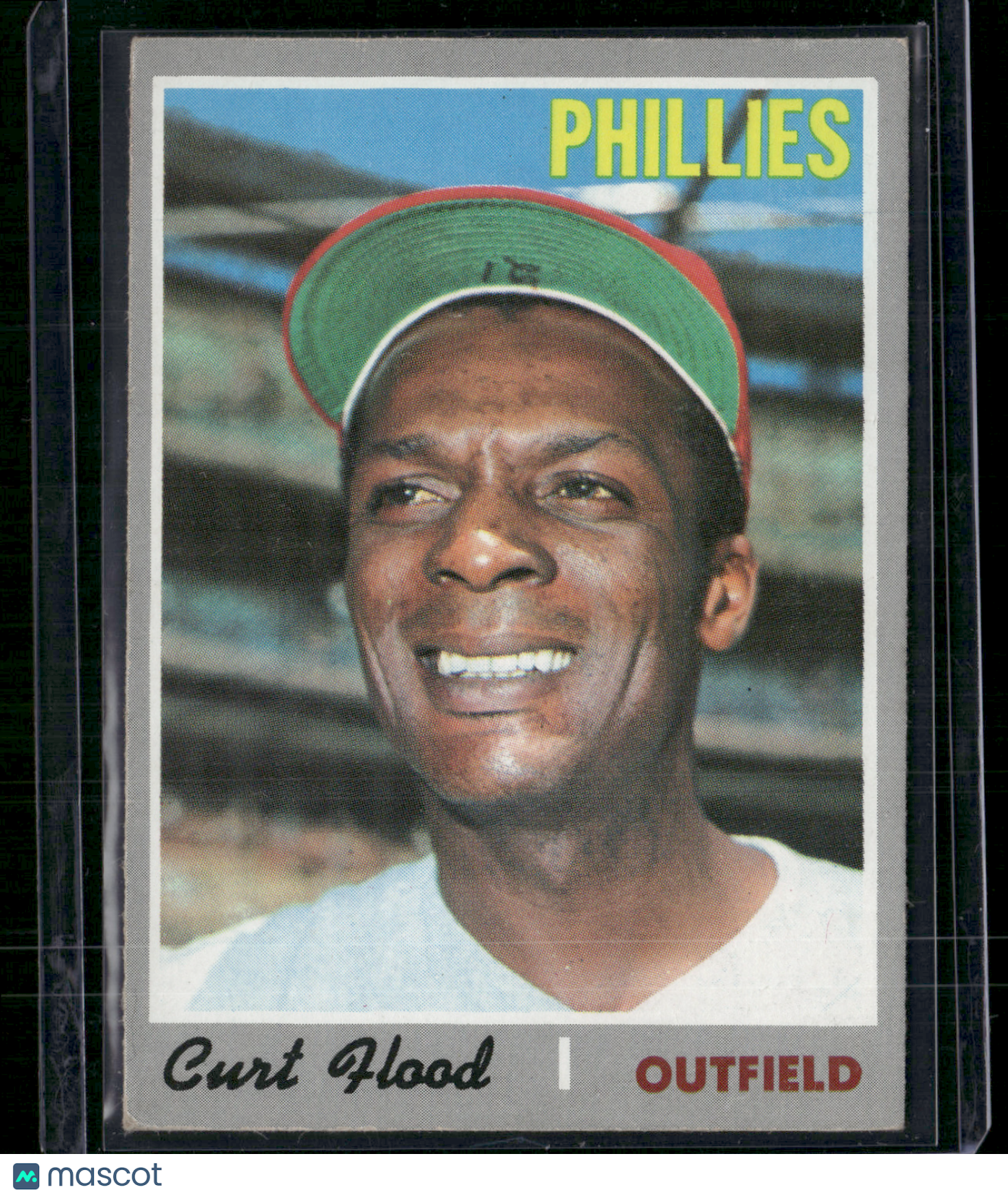 1970 Topps CURT FLOOD #360 (EX)
