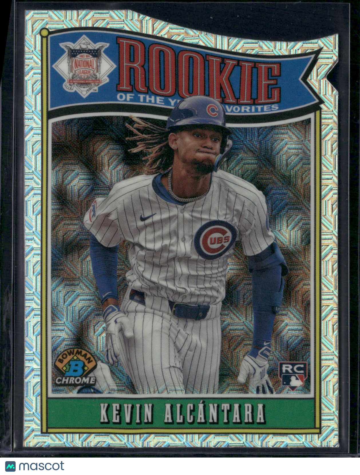 2025 Bowman KEVIN ALCANTARA #ROY-15 Chrome Mojo RC