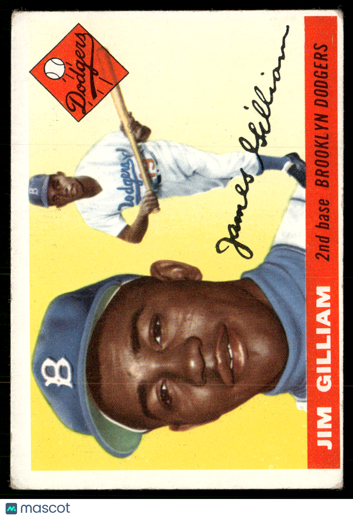 1955 Topps JIM GILLIAM #5 (VG)