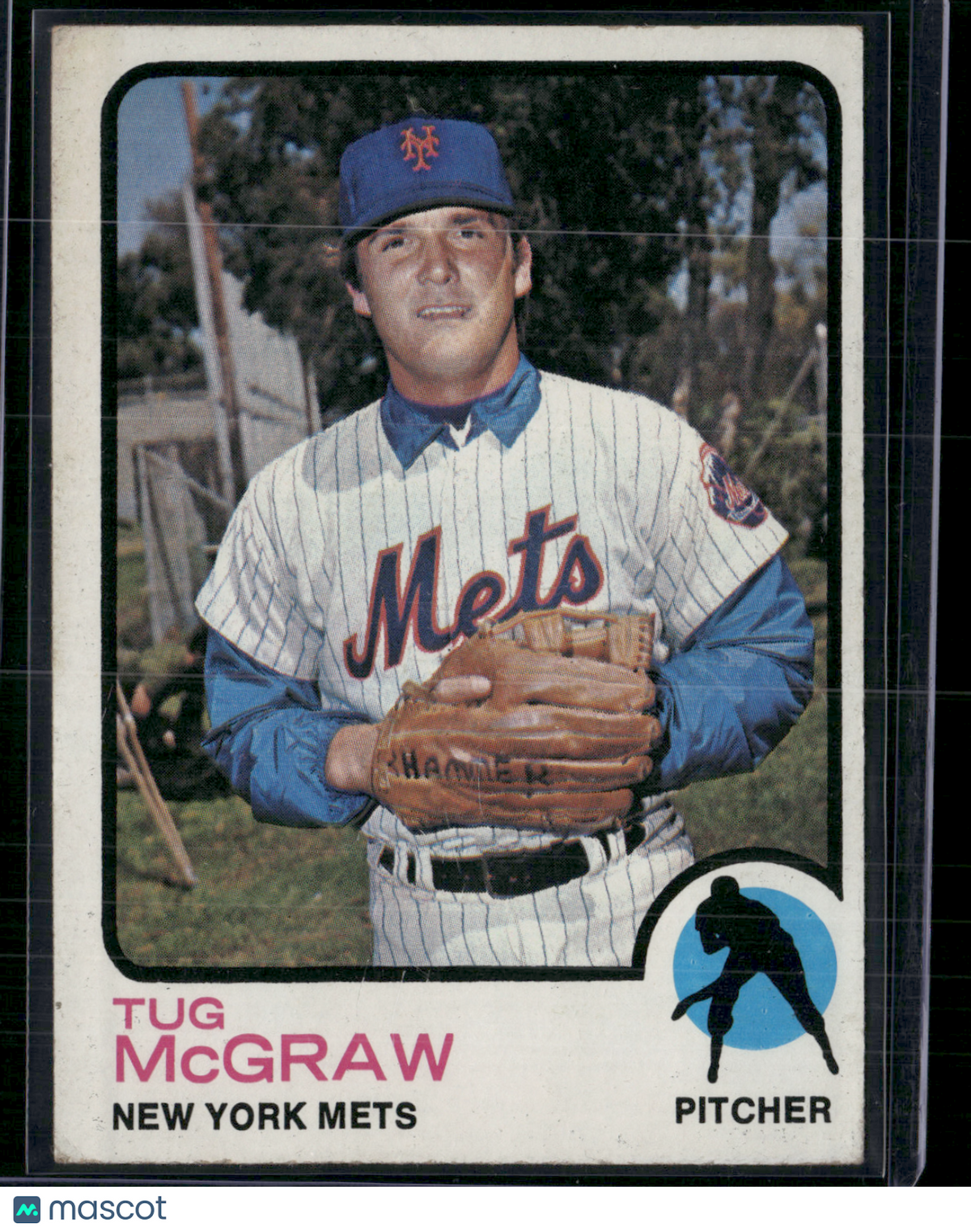 1973 Topps TUG MCGRAW #30 Wrinkle on back (VG/EX)