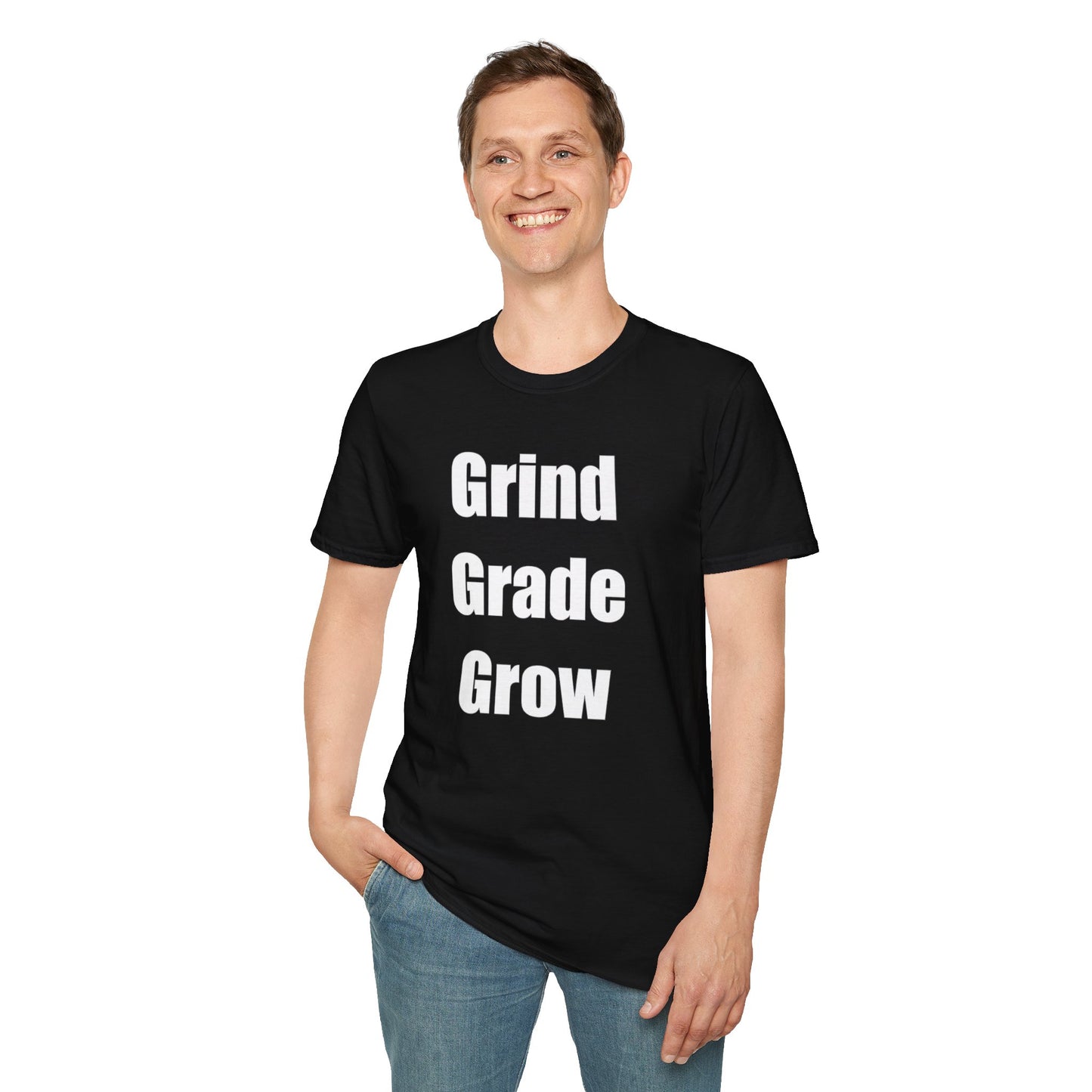 “Grind. Grade. Grow.” YSC Signature Tee