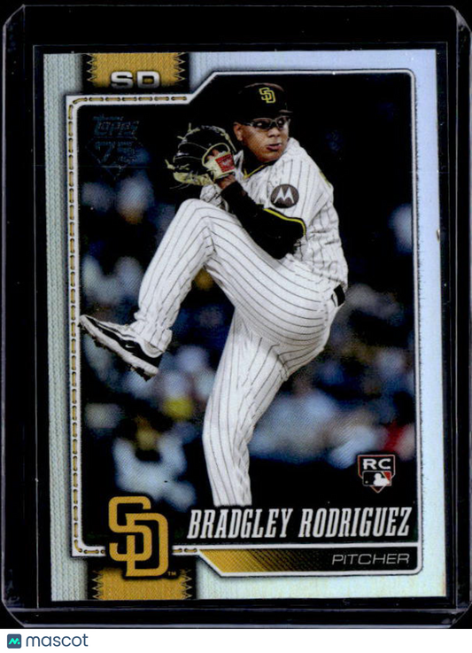 2026 Topps Series 1 BRADGLEY RODRIGUEZ #42 Rainbow Rookie RC