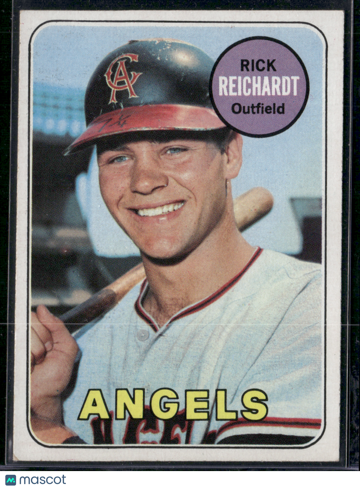 1969 Topps RICK REICHARDT #205 (VG)