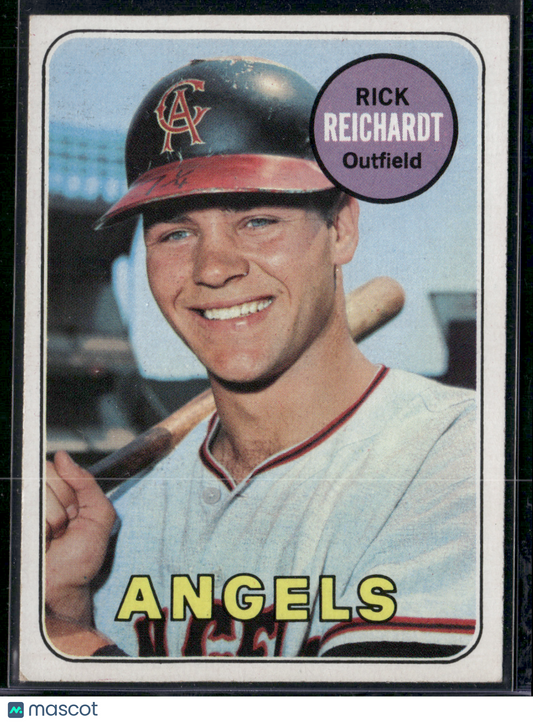 1969 Topps RICK REICHARDT #205 (VG)