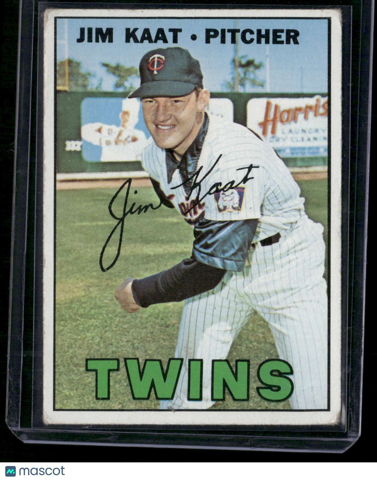 1967 Topps JIM KAAT #300 (VG)