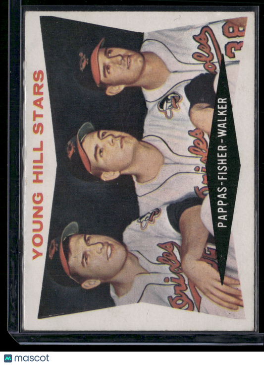 1960 Topps YOUNG HILL STARS #399 Pappas/Fisher/Walker (VG)