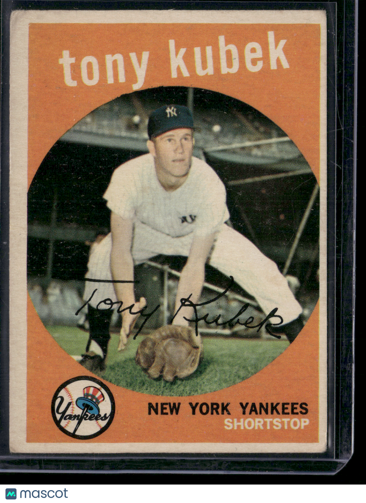 1959 Topps TONY KUBEK #505 (VG)