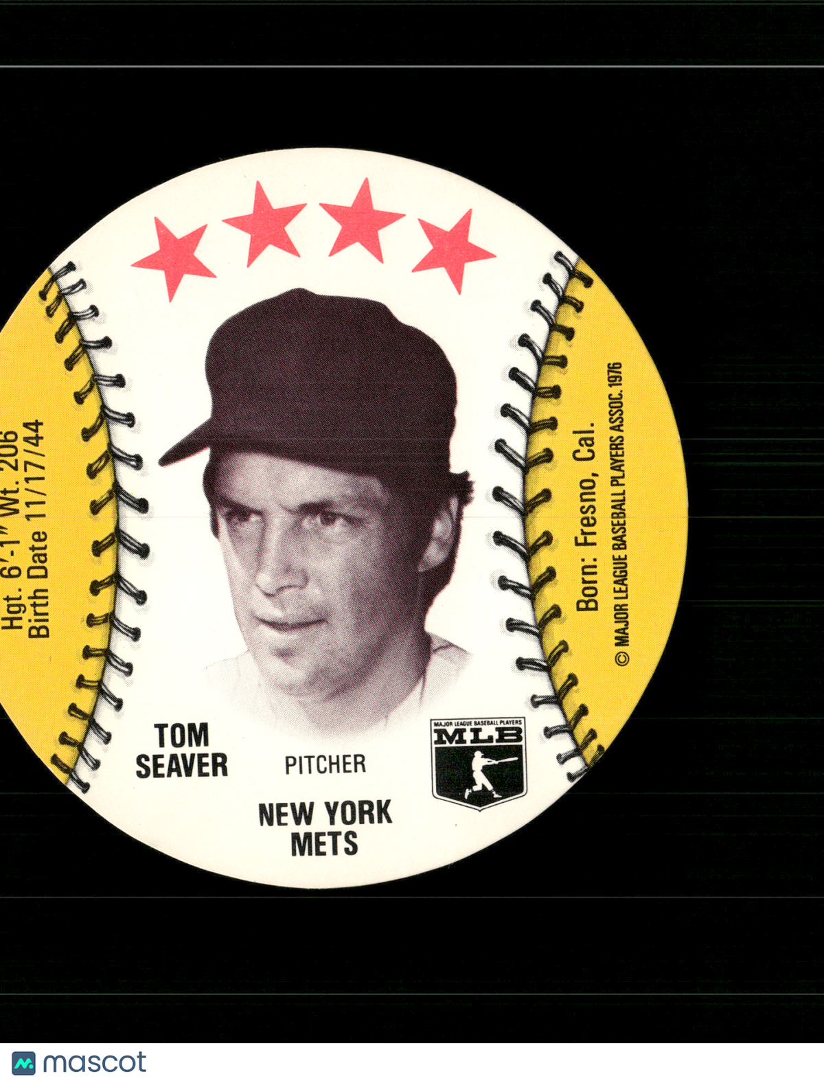 1976 Dics TOM SEAVER (EX)