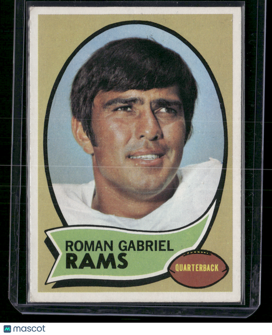 1970 Topps ROMAN GABRIEL #100 (VG/EX)