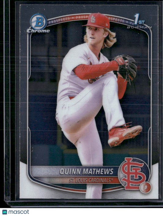 2025 Bowman QUINN MATTHEWS #BCP-25 Chrome 1st Bowman
