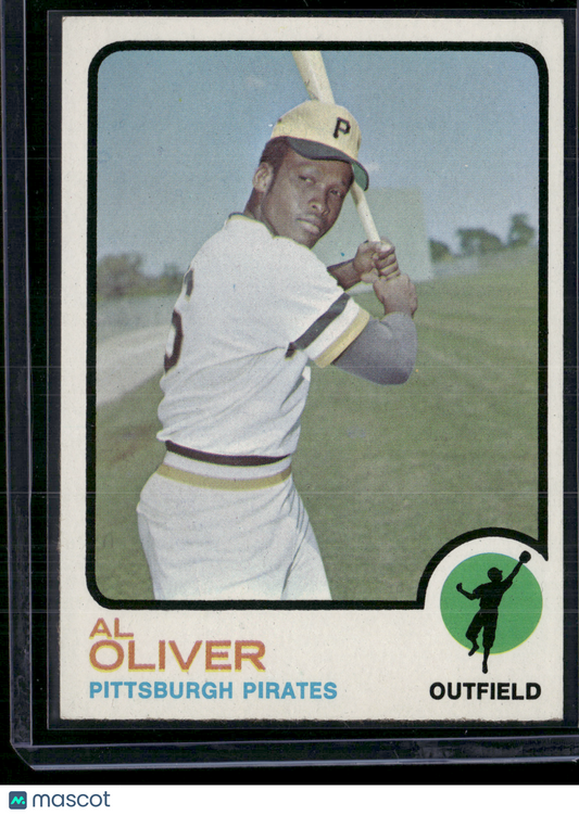 1973 Topps AL OLIVER #225 (EX)