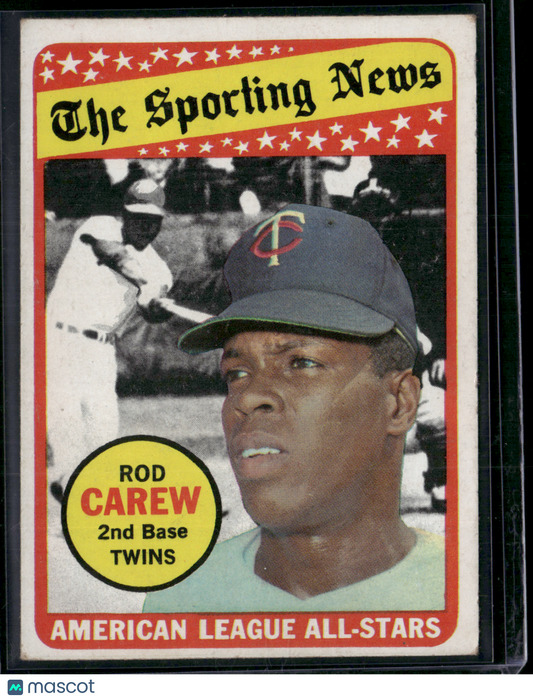 1969 Topps ROD CAREW #419 AL All Star