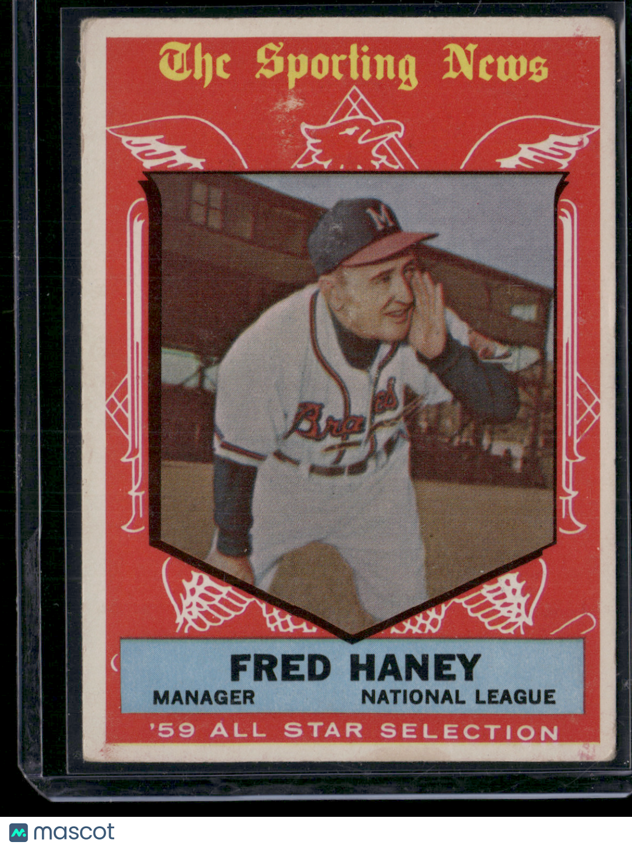 1959 Topps FRED HANEY #551 59 All Star (VG)