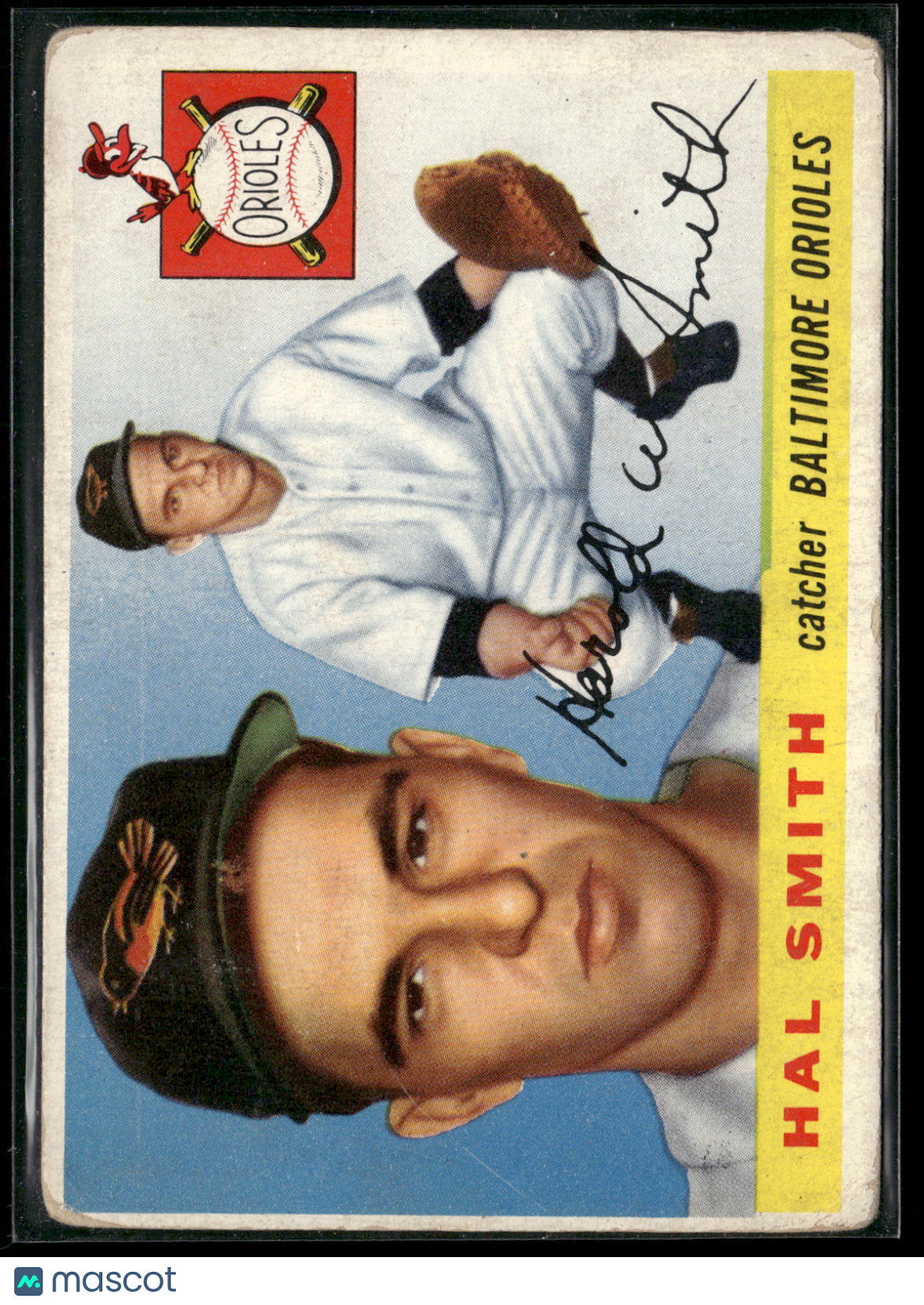 1955 Topps HAL SMITH #8 Scratch (Good)