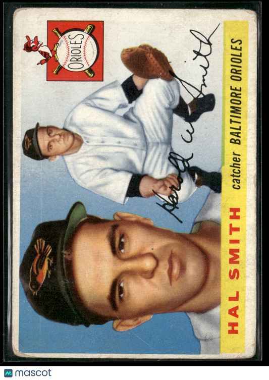 1955 Topps HAL SMITH #8 Scratch (Good)