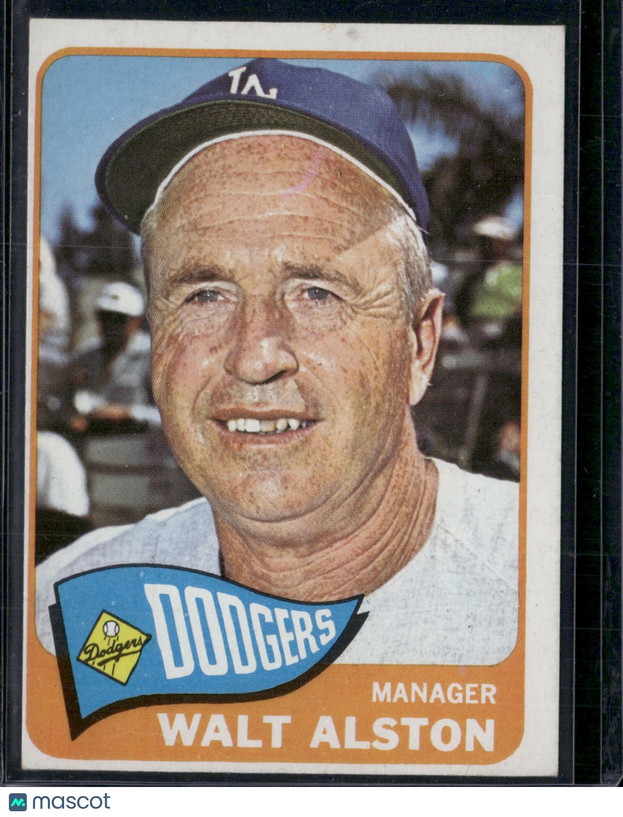 1965 Topps WALT ALSTON #217