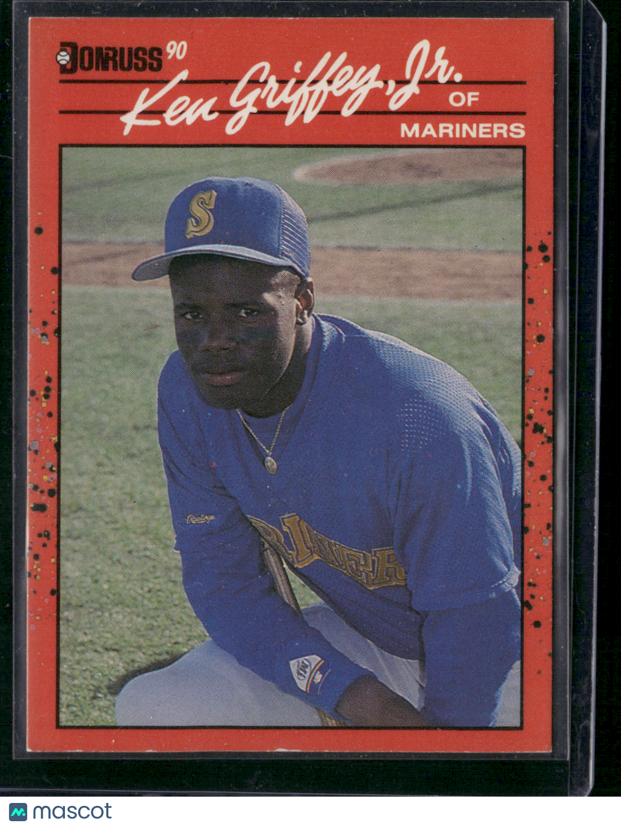 1990 Donruss KEN GRIFFEY JR. #365 Edge Chip (EX)
