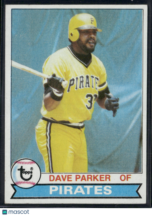 1979 Topps DAVE PARKER #430 Wax Stain (EX)