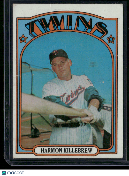 1972 Topps HARMON KILLEBREW #51 Wrinkles (Good-VG)