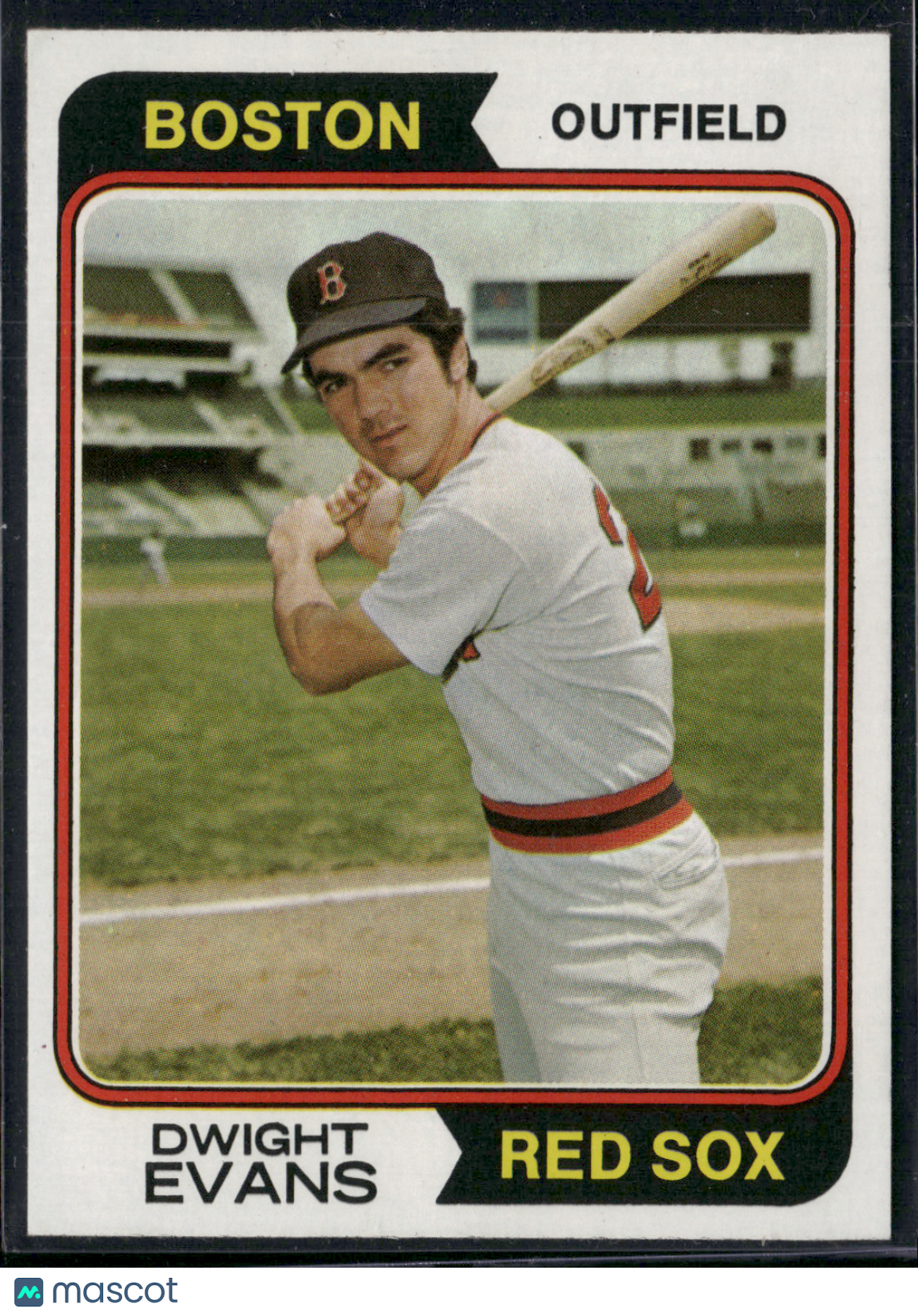 1974 Topps DWIGHT EVANS #351 (EX)