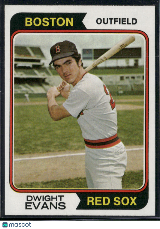 1974 Topps DWIGHT EVANS #351 (EX)