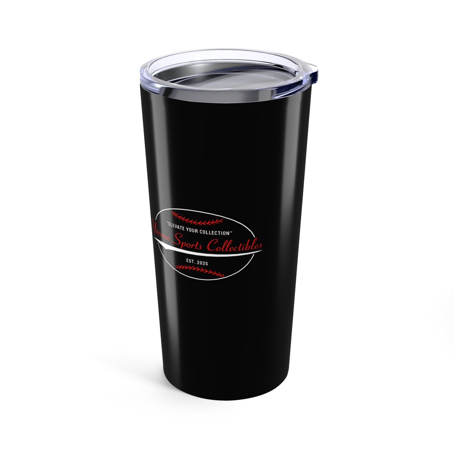 Yacono Sports Collectibles Tumbler – 20oz "Grind. Grade. Grow." – Built for the Hustle