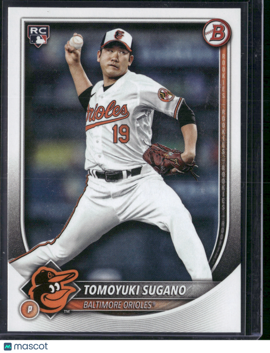 2025 Bowman TOMOYUKI SUGANO Rookie Card RC #41