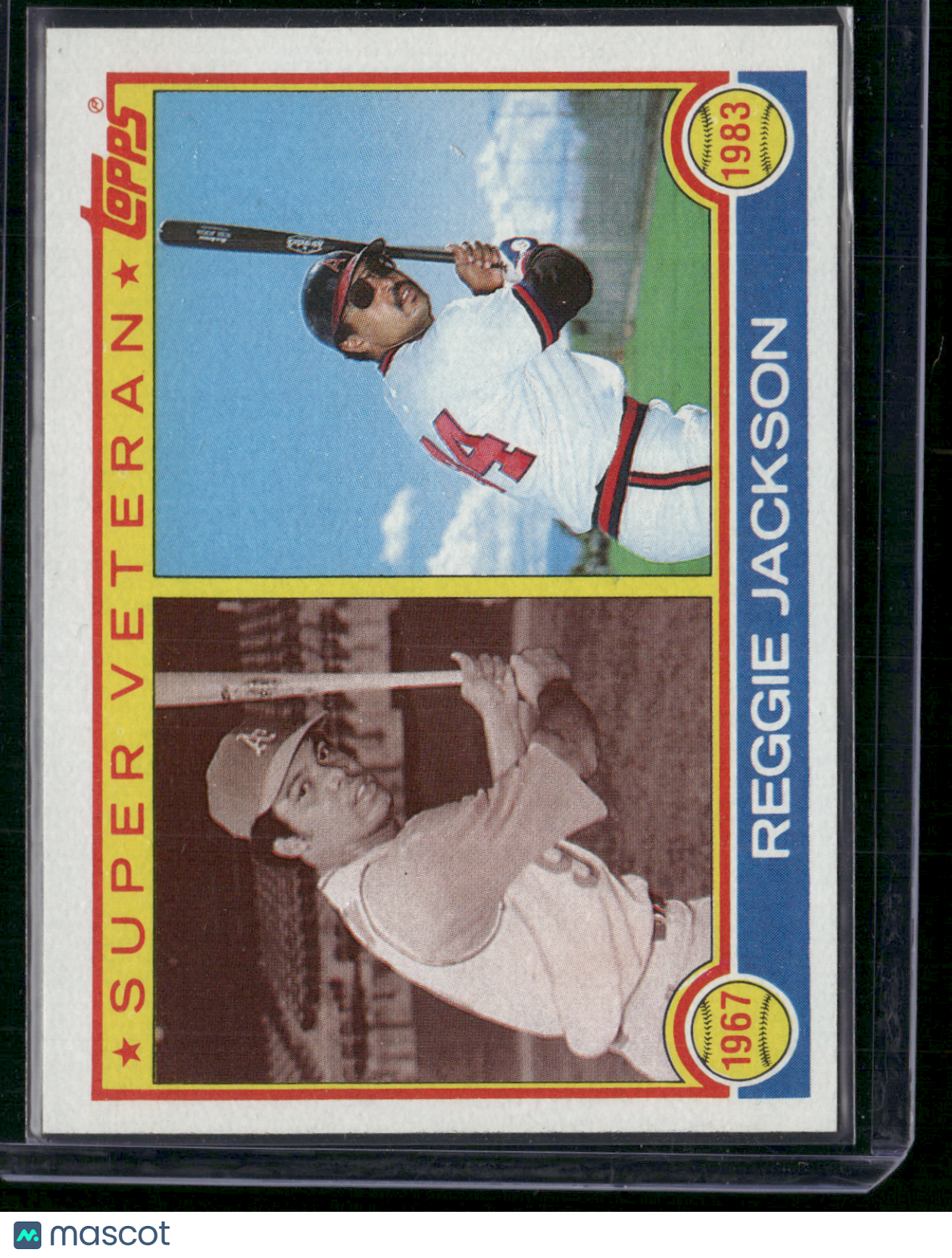 1983 Topps REGGIE JACKSON #501 Super Veteran (NM)