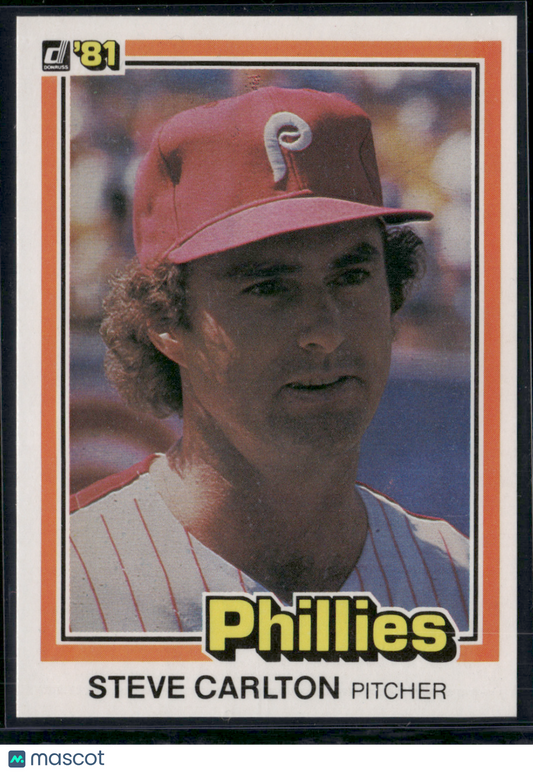 1981 Donruss STEVE CARLTON #33 (NM)