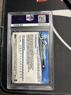 2018 Topps Chrome GLEYBER TORRES #31 Prism Refractor PSA 10 Rookie RC