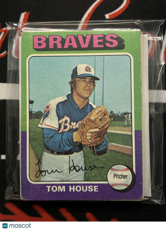 Topps ATLANTA BRAVES 15-CARD TEAM PACK Assorted Players & Years (VG-NM)