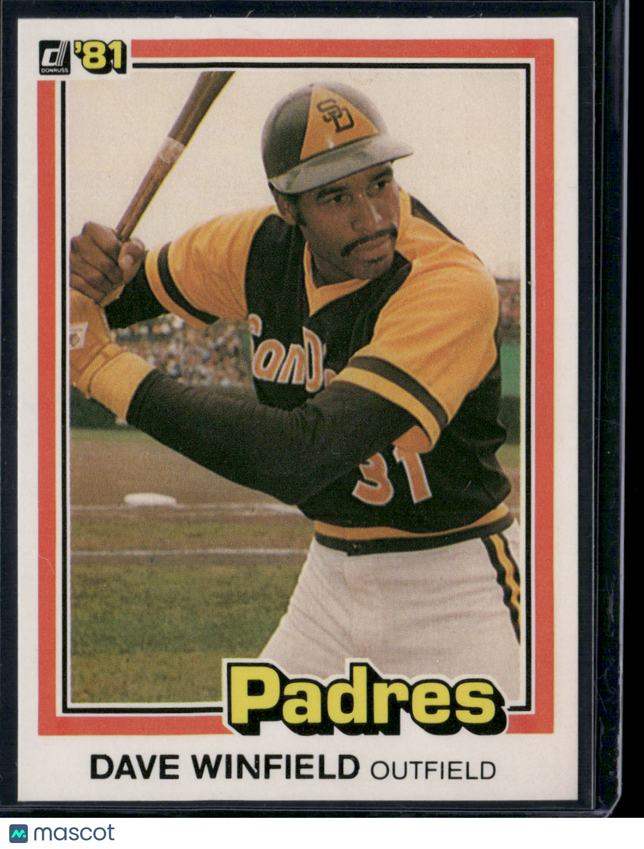 1981 Donruss DAVE WINFIELD #364 (NM)