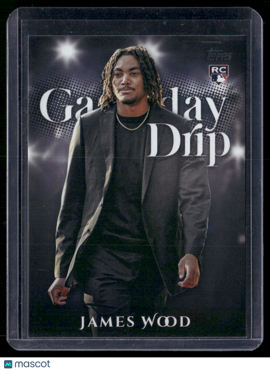 2025 Topps JAMES WOOD #GD-3 GAME DAY DRIP Rookie RC