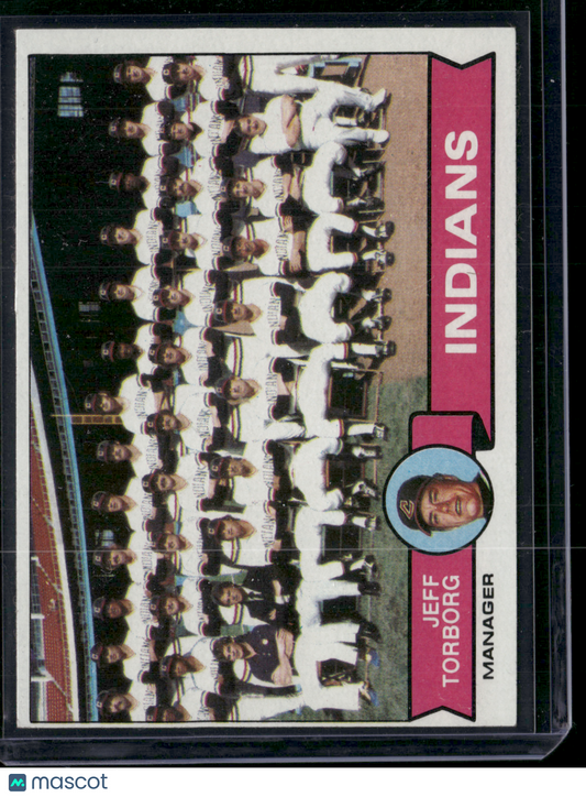 1979 Topps CLEVELAND INDIANS #96 (EX)