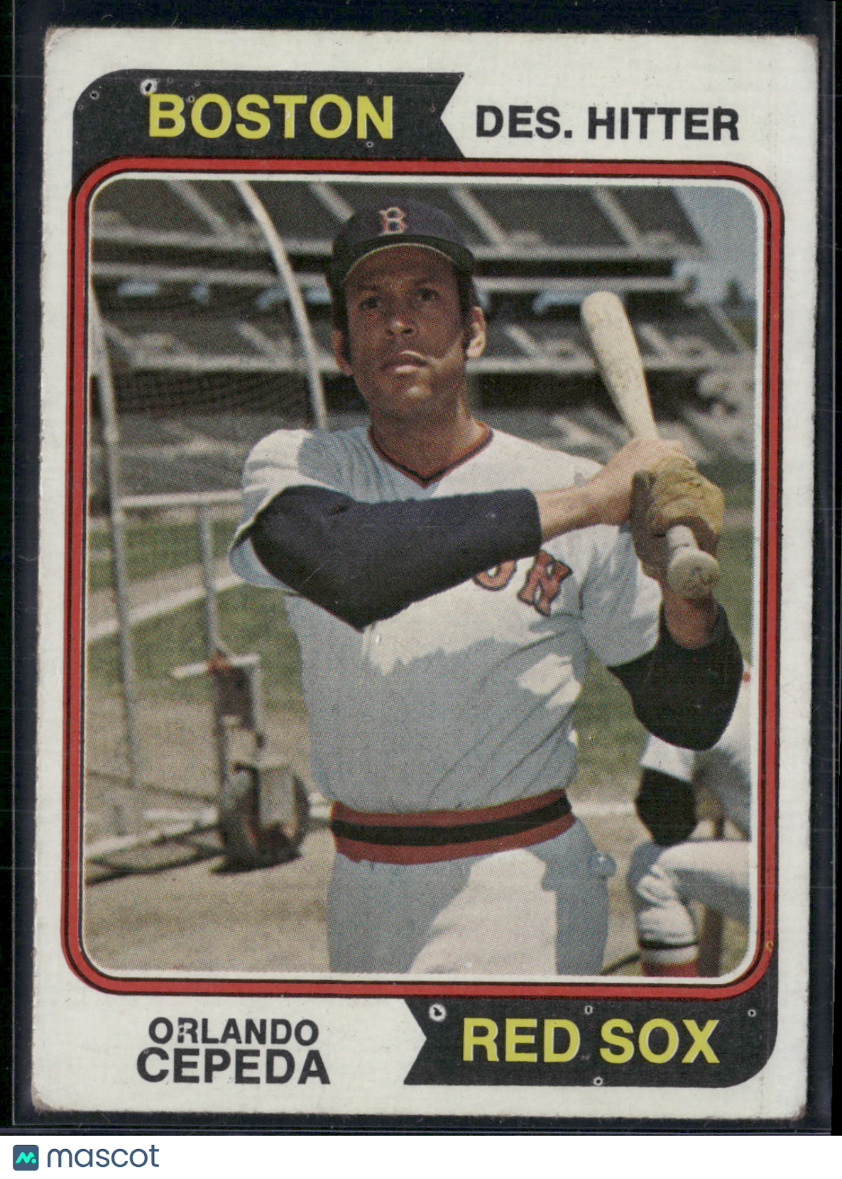 1974 Topps ORLANDO CEPEDA #83 (VG-VG/EX)