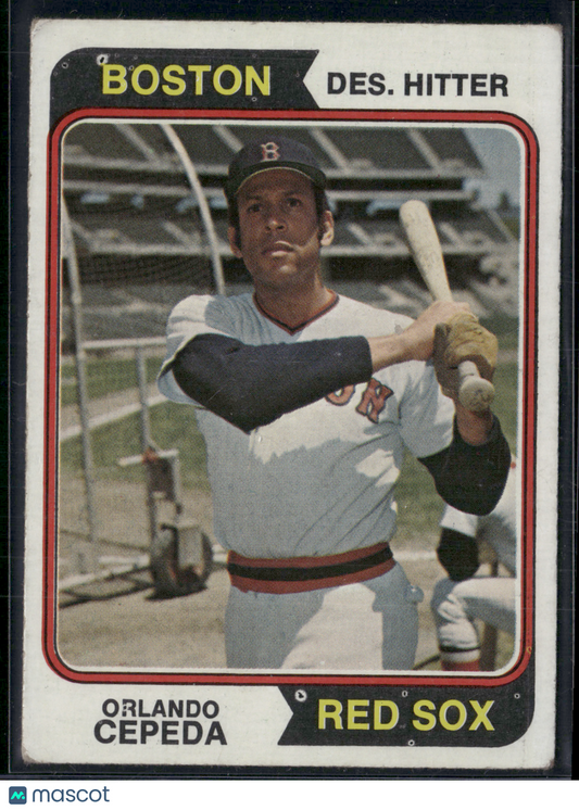1974 Topps ORLANDO CEPEDA #83 (VG-VG/EX)