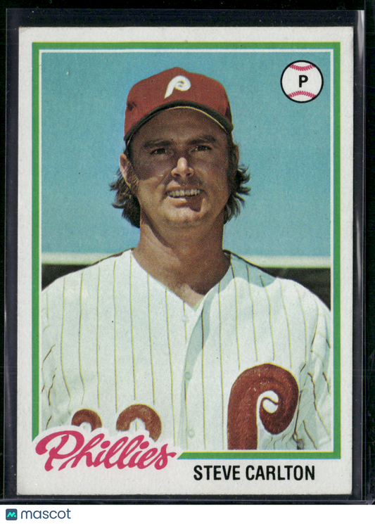 1978 Topps STEVE CARLTON #540 (EX-EX/MT)