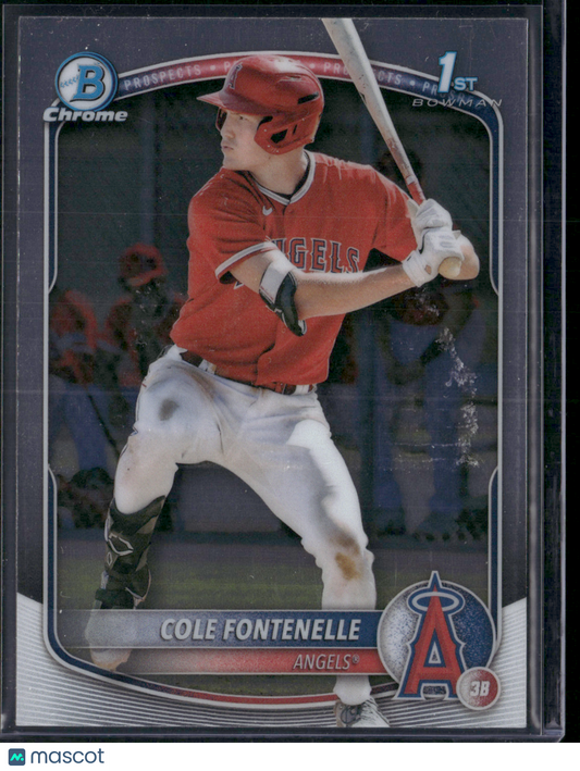 2025 Bowman COLE FONTENELLE #BCP-22 1st Bowman Chrome