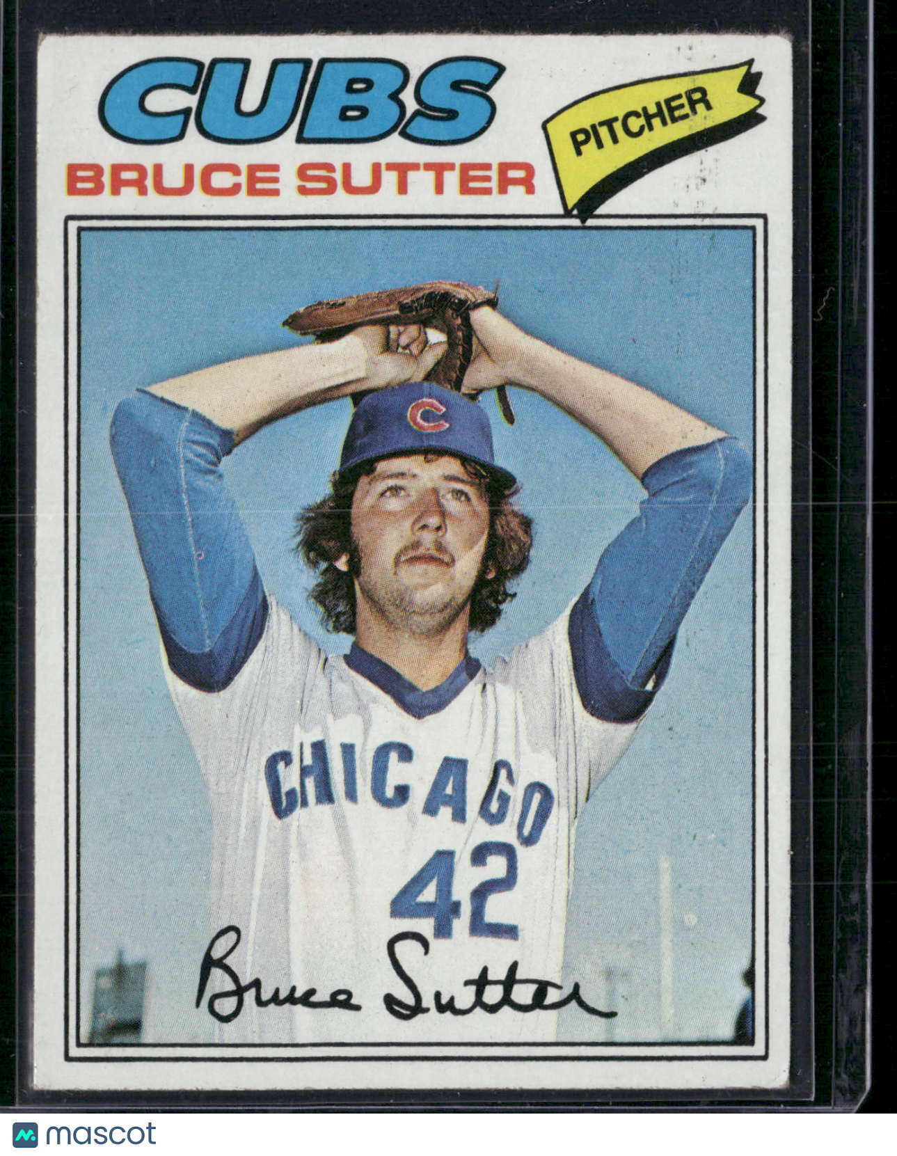 1977 Topps BRUCE SUTTER #144 (EX)