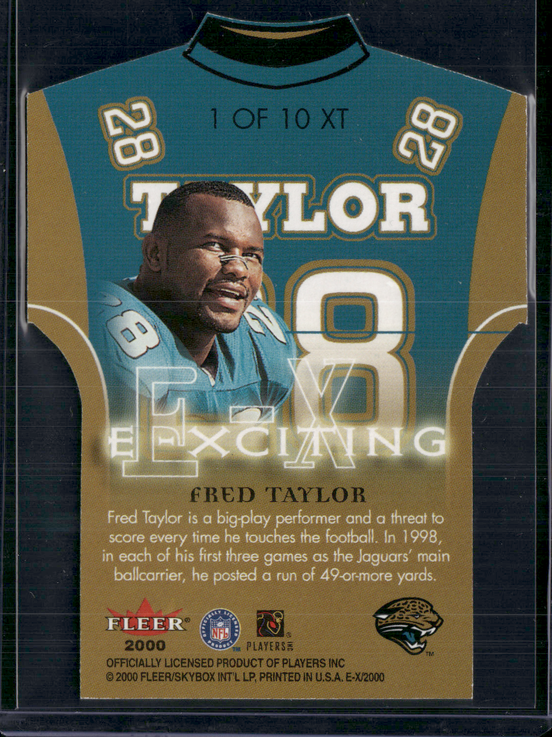 2000 EX FRED TAYLOR #XT1 Exciting Refractor (NM)