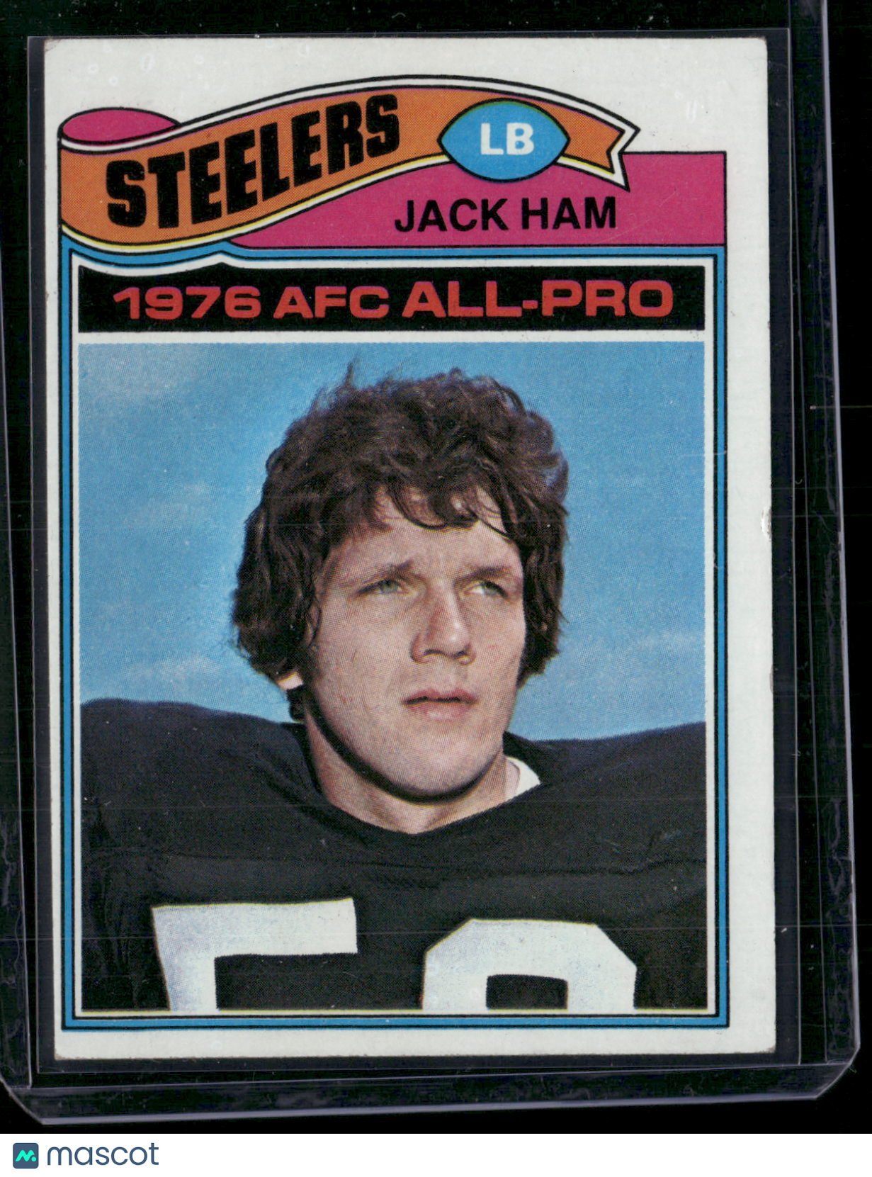 1977 Topps JACK HAM #140 Slight Edge Crush (VG/EX)