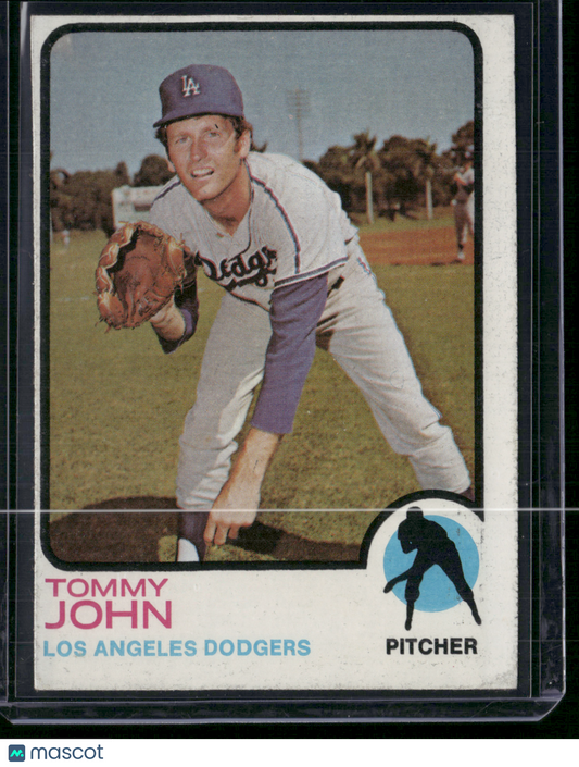 1973 Topps TOMMY JOHN #258