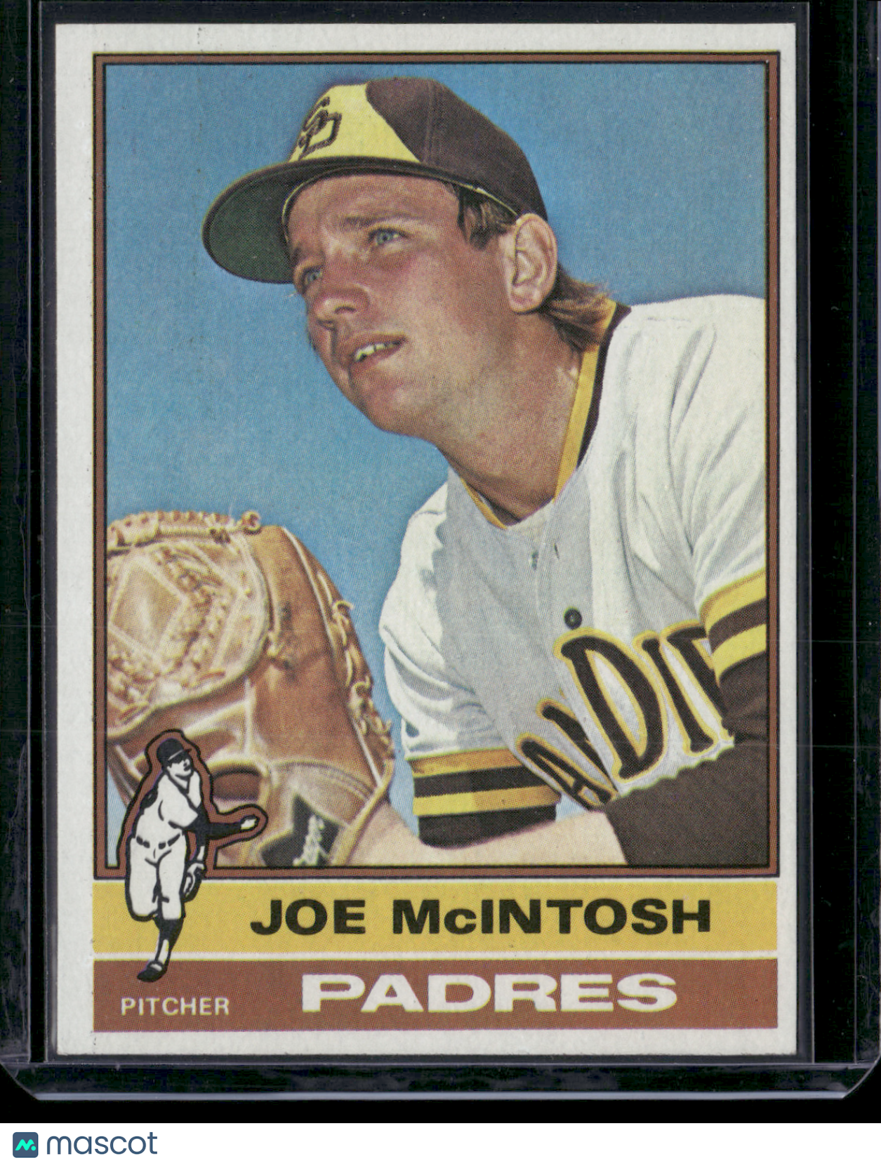 1976 Topps JOE MCINTOSH #497 (VG-EX)