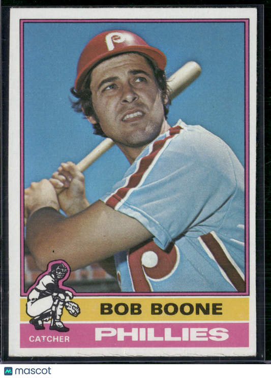 1976 Topps BOB BOONE #318 Edge Chipping (EX)