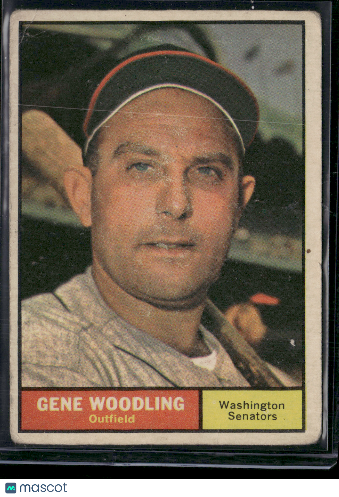 1961 Topps GENE WOODLING #275 Toning (VG)