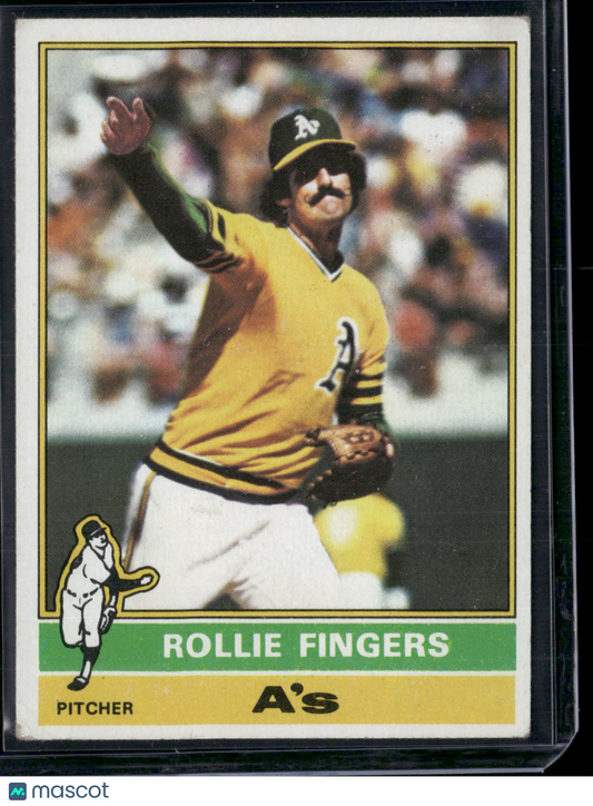 1976 Topps ROLLIE FINGERS #405 (VG/EX)