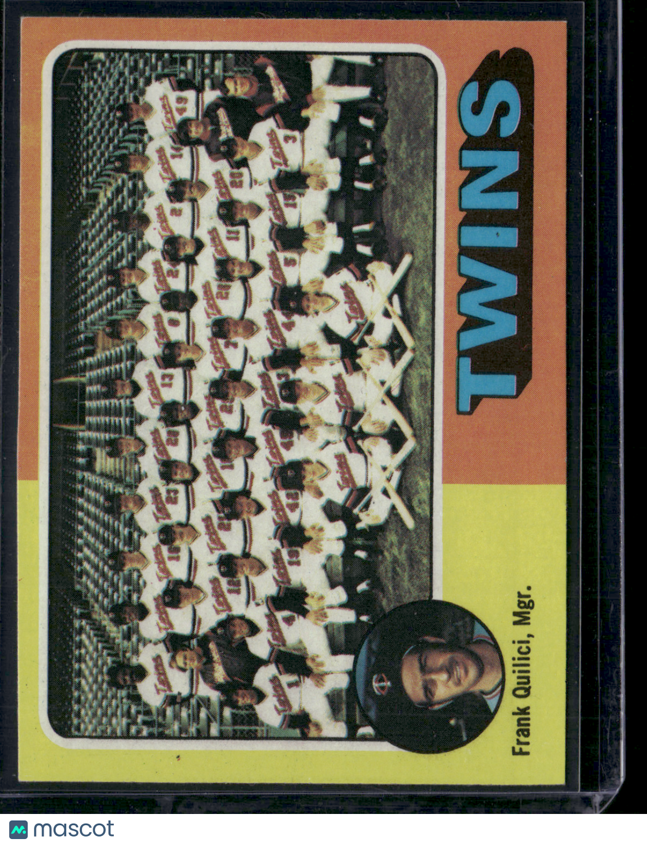 1975 Topps MINNESOTA TWINS #443 (EX-EX/MT)